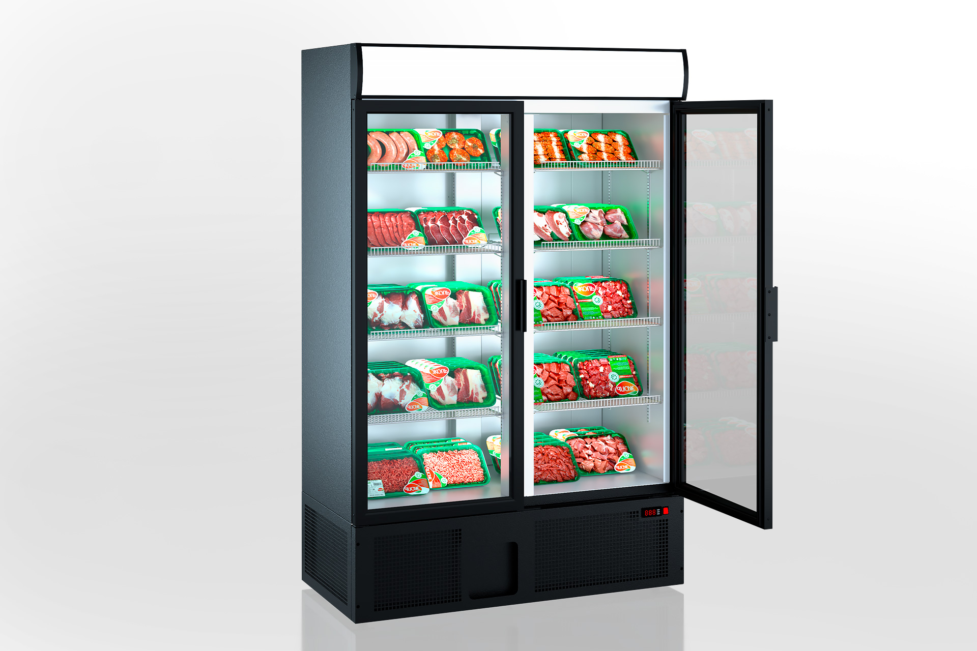 Refrigerated cabinets Kansas A1SG 065/075/085 MT/HT 2HD 210-D1000/D1200/D1600 A-132