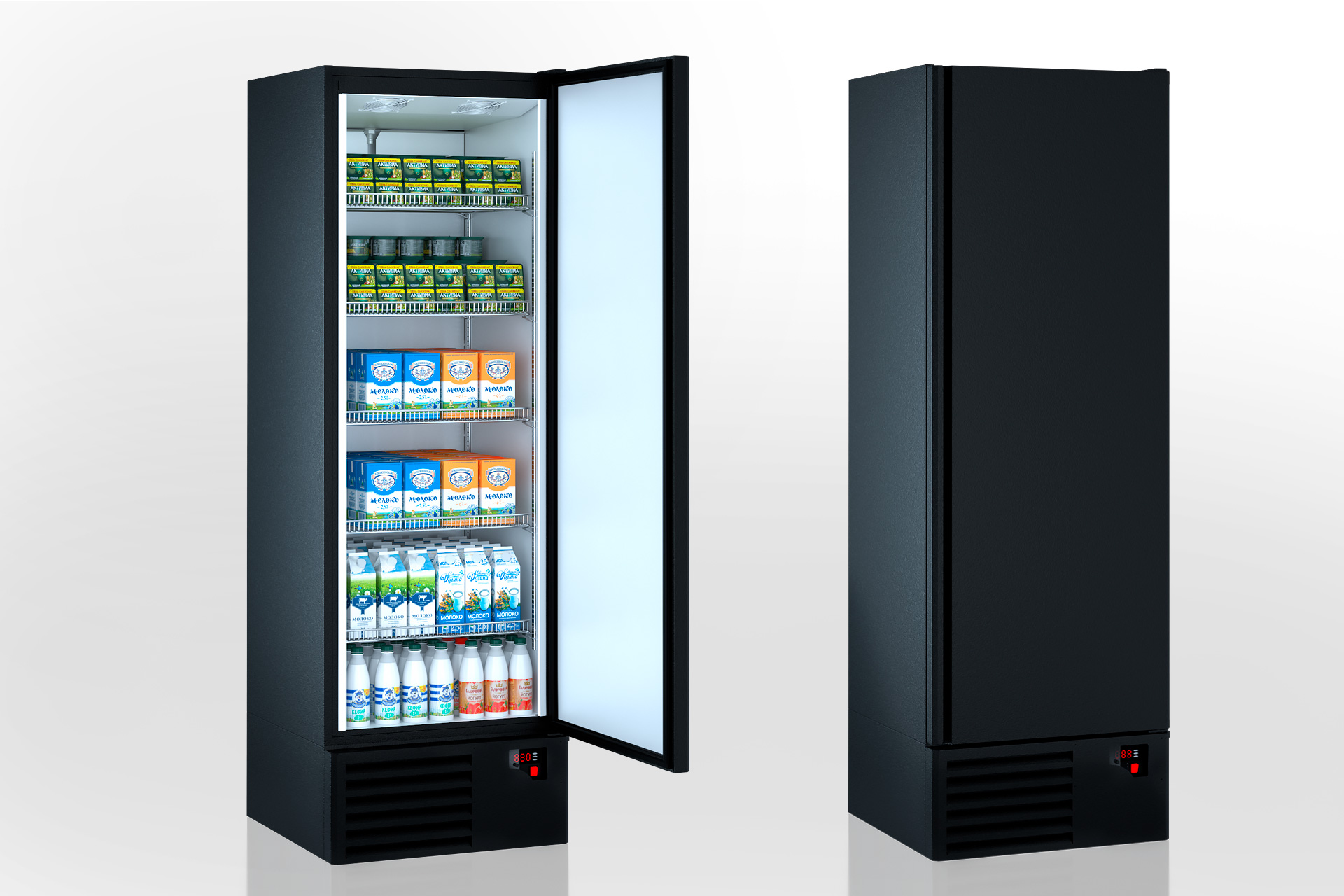 Refrigerated cabinets Kansas AZG 066 HT 1HD 210-D500A-065