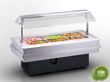 Lady chłodnicze przeznaczone do produktów kiszonych i pikli Virginia AH 100 pickles self R 137-SLA