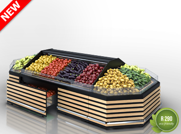 Lady chłodnicze przeznaczone do owoców i warzyw Missouri VF AC 110 VF self 125-DBA