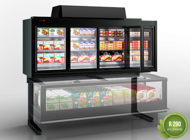 Urządzenia do żywności mrożonej Kansas HLT VA AV 077 LT D 239-DLA