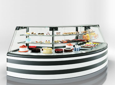 Confectionery counters Dakota Sapphire KA 090 patisserie PS 140-DLA-ER35