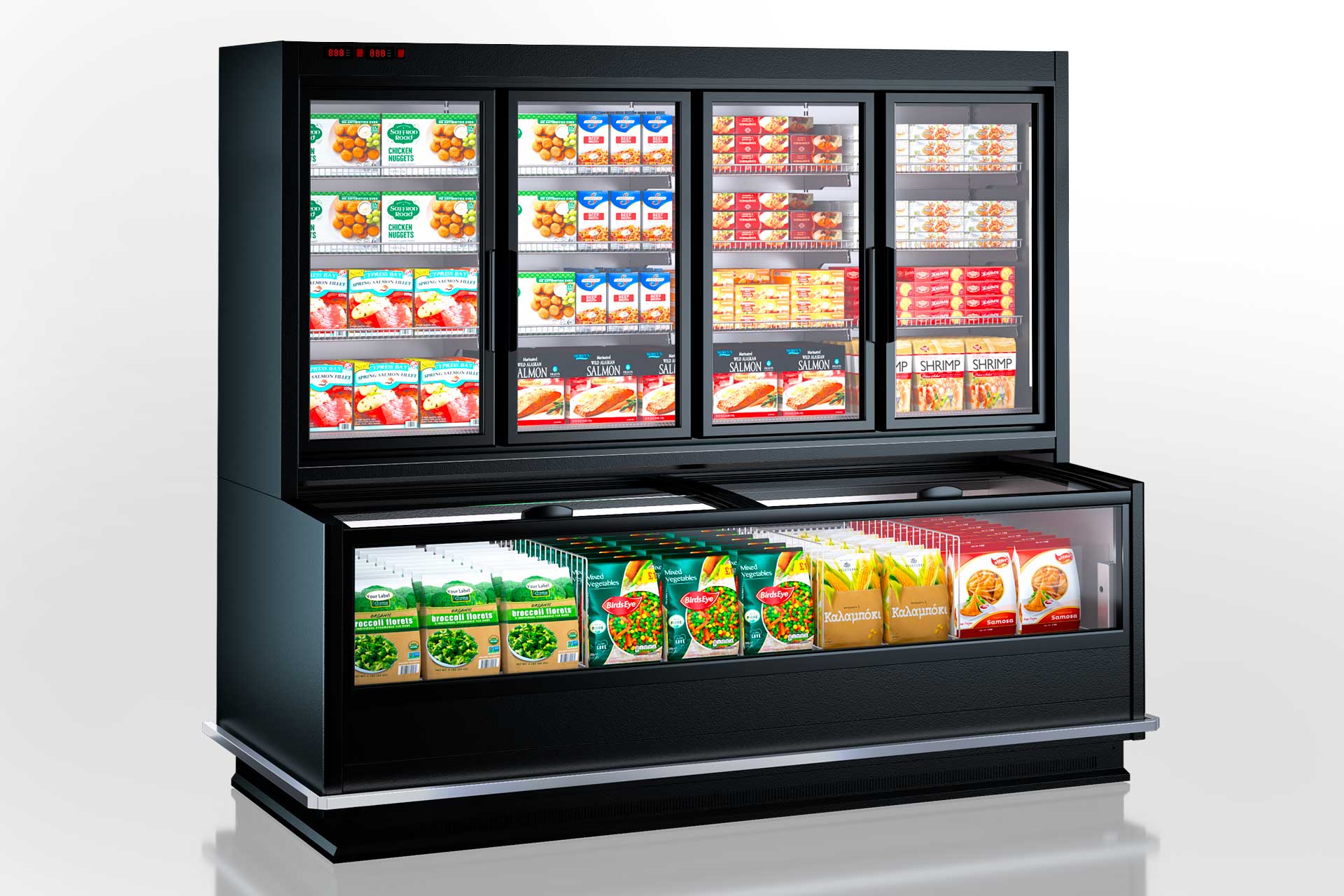 Frozen foods units Alaska combi MHV 110 LT D/C 220-DLM