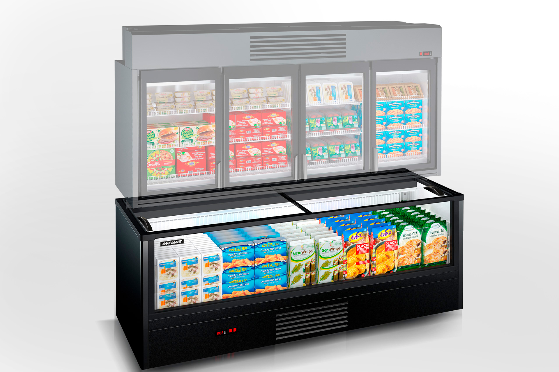 Frozen foods units Alaska AH 087 LT С 094-SLA