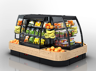 Niskie regały Indiana eco NSV 070 O - element narożnik