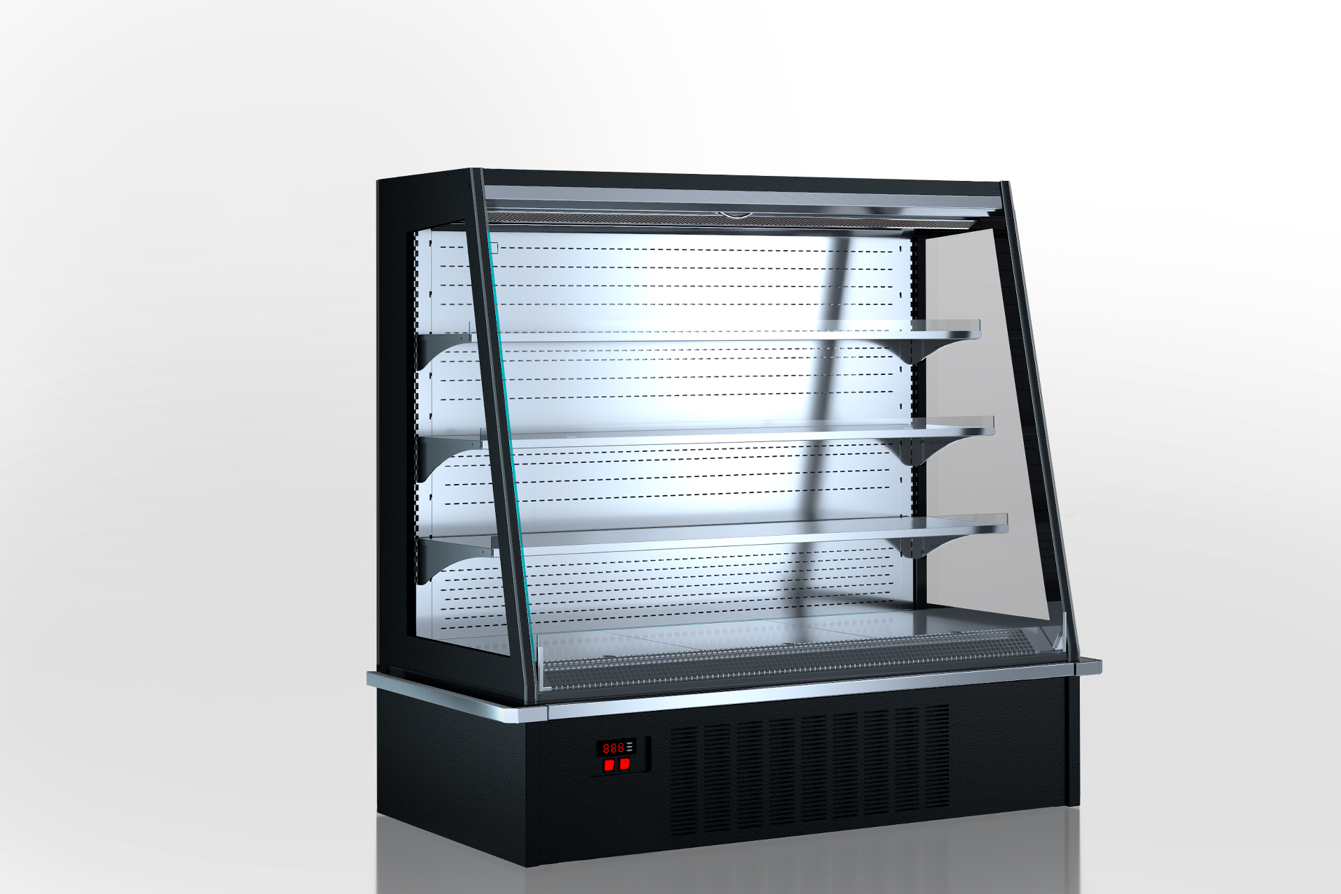 Refrigerated semi-vertical cabinets Indiana eco ASV 070 MT O 144-DLA/DLM