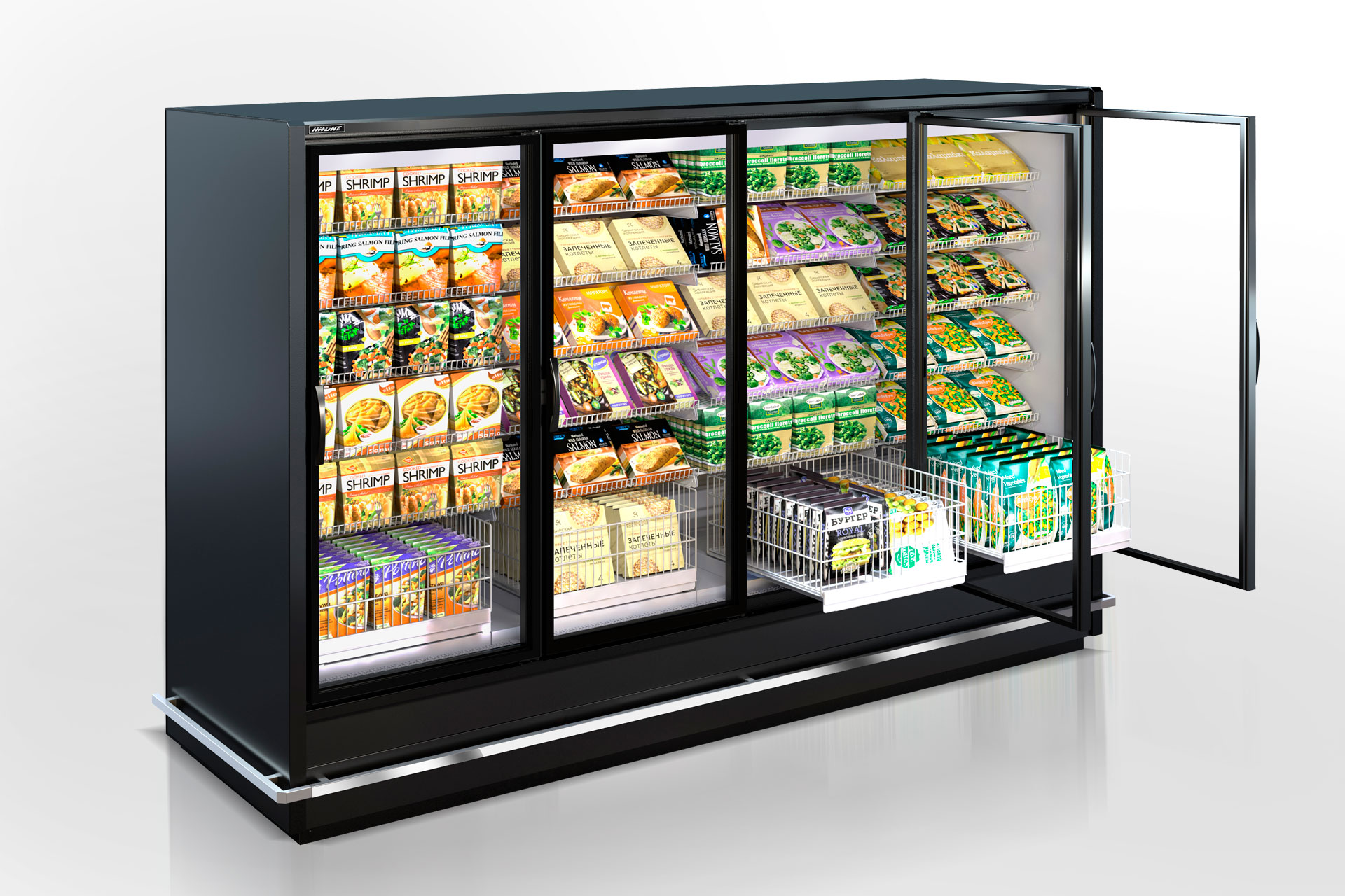 Multideck cabinet Indiana 2 MD 090 LT D 220-DLM - option