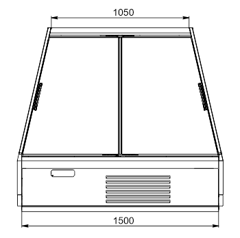 Semi-vertical cabinets Indiana eco cube ASV 070 MT D 140 DLA 150 TL