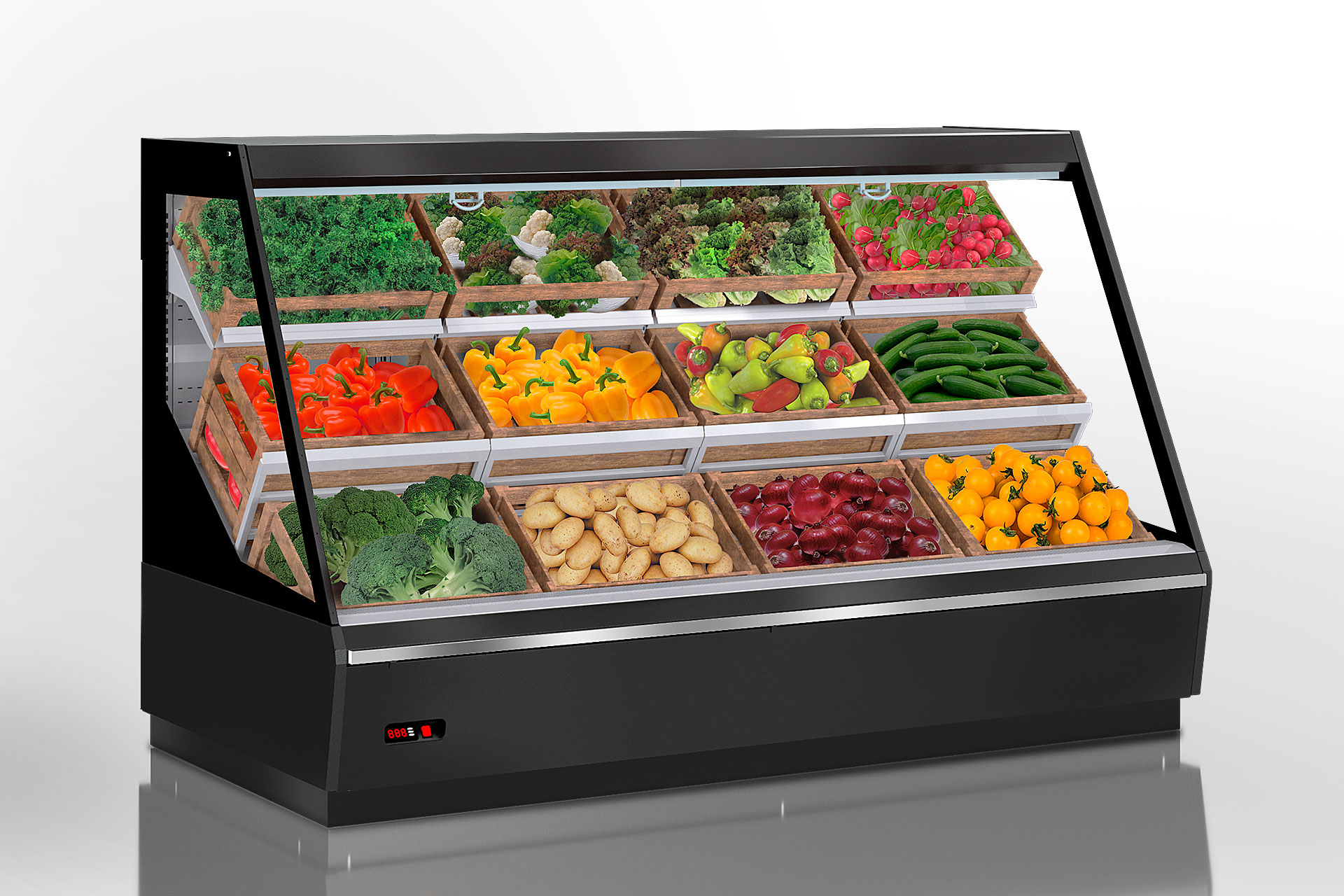 Refrigerated semi-vertical cabinets Indiana eco FV MSV 120 FV O 160-DLМ