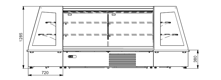 Indiana eco MSV 070 MT D 130-DLA - island version Indiana eco MSV 070 MT D 130-DLA - island version