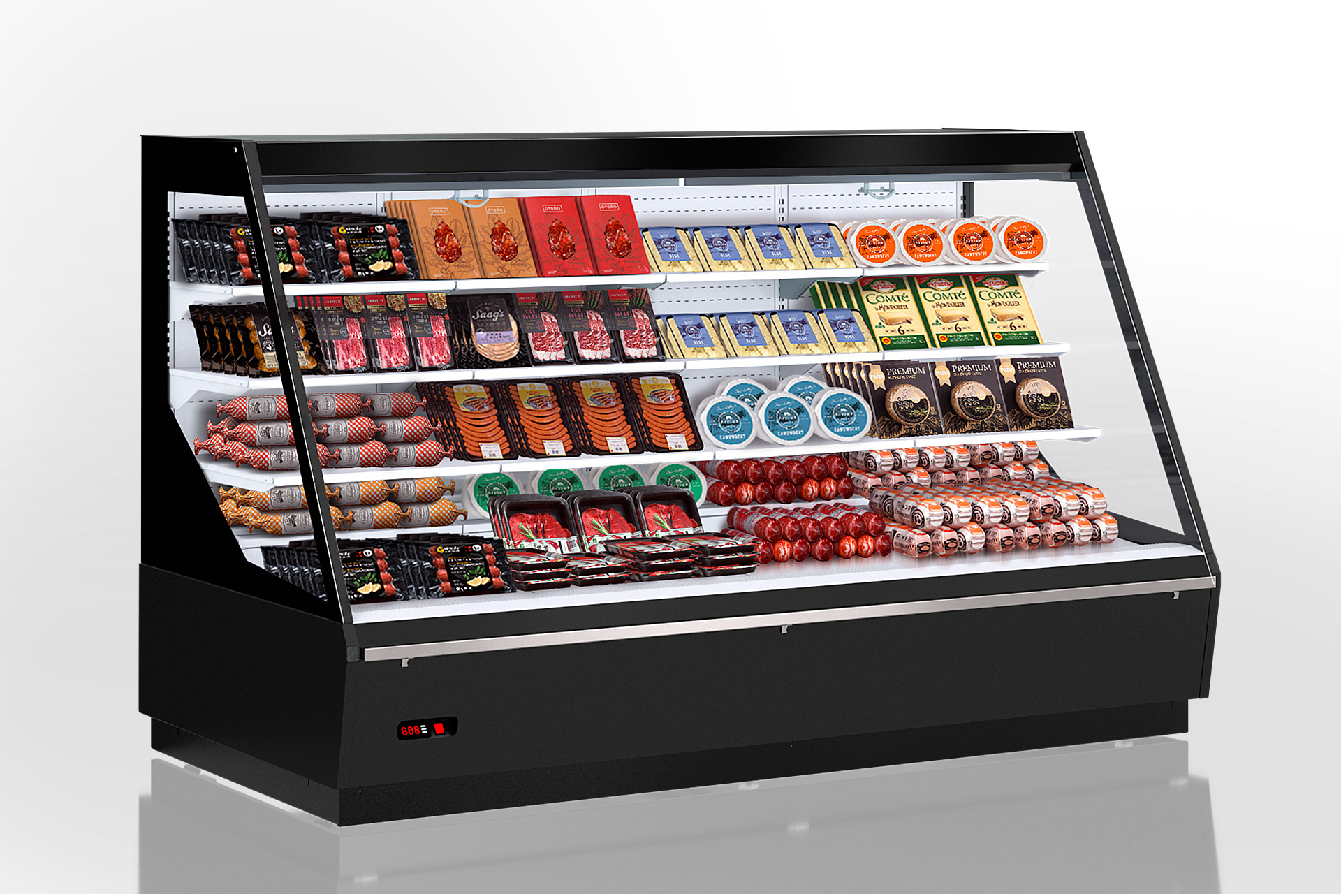 Refrigerated semi-vertical cabinets Indiana eco MSV 120 MT O 160-DLМ