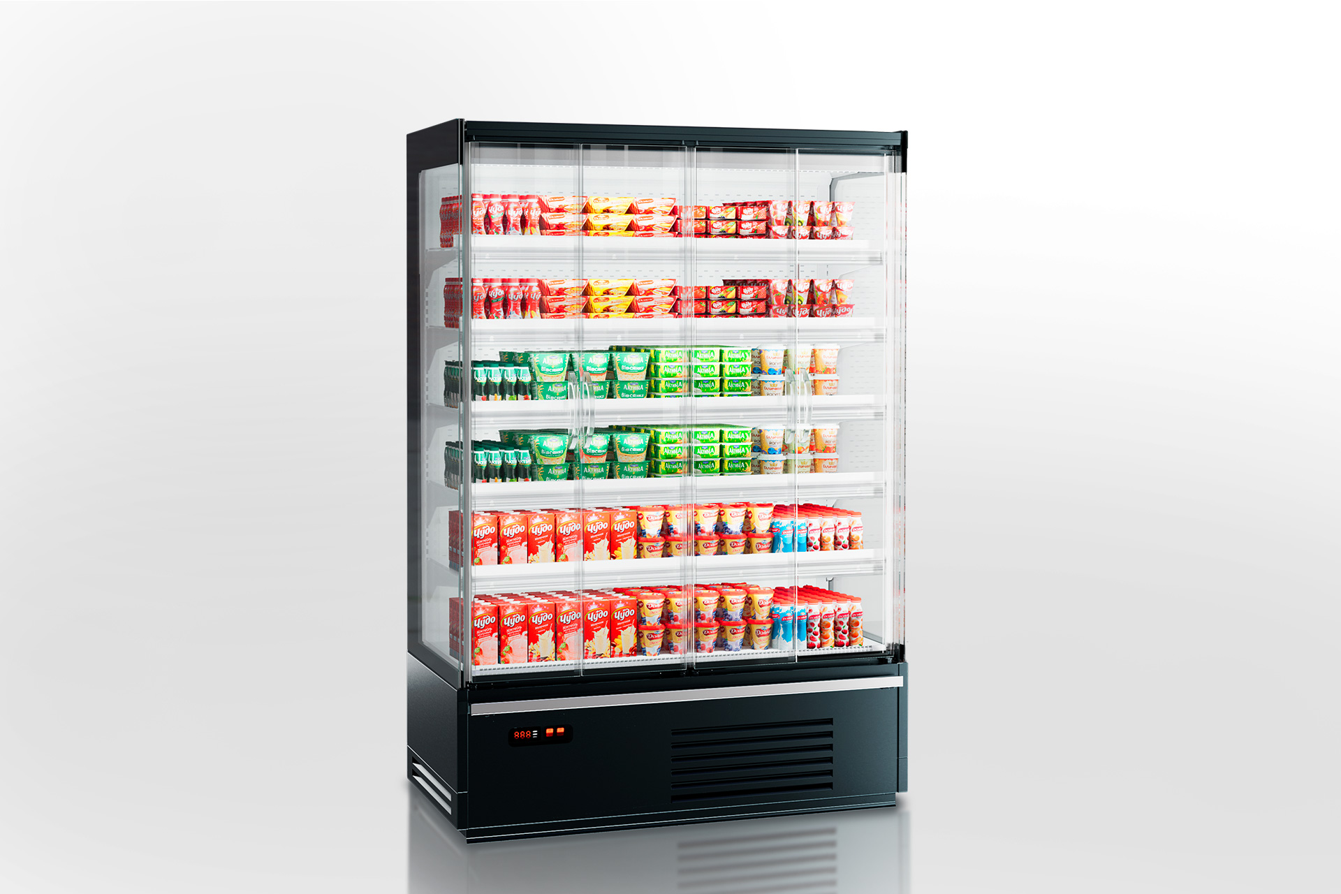 Refrigerated multideck cabinets Indiana medium 2 AV 070 MT D 195 DLA