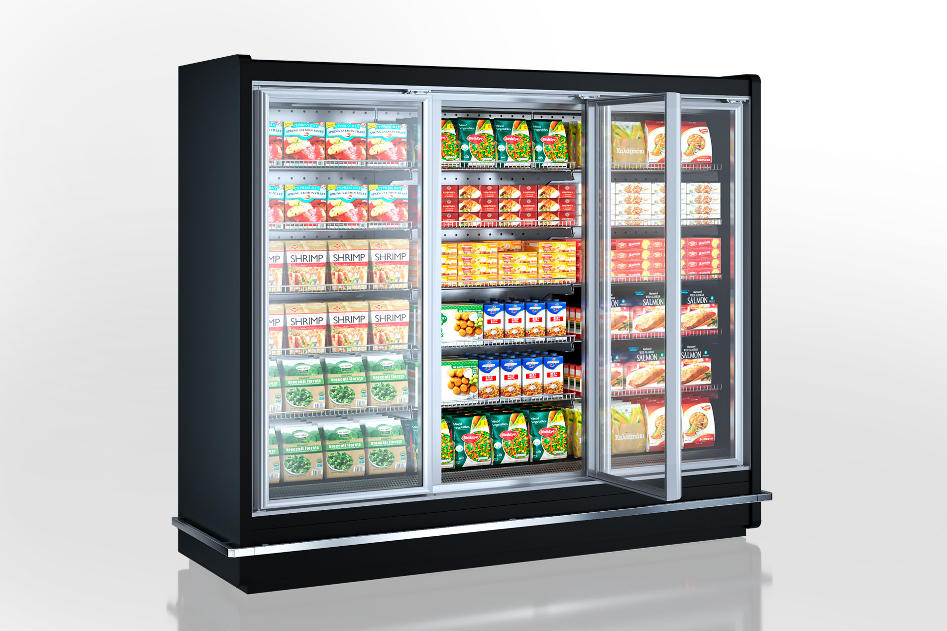 Multideck cabinet Indiana 2 MD 070/080/090 LT D M 205-DLM