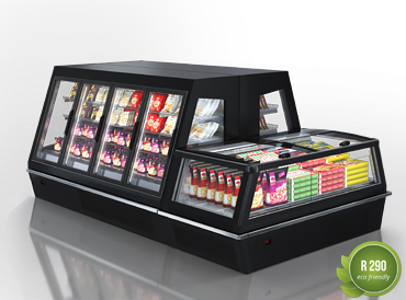 Semi-vertical cabinets Indiana eco ASV 100 LT D 160-DLA