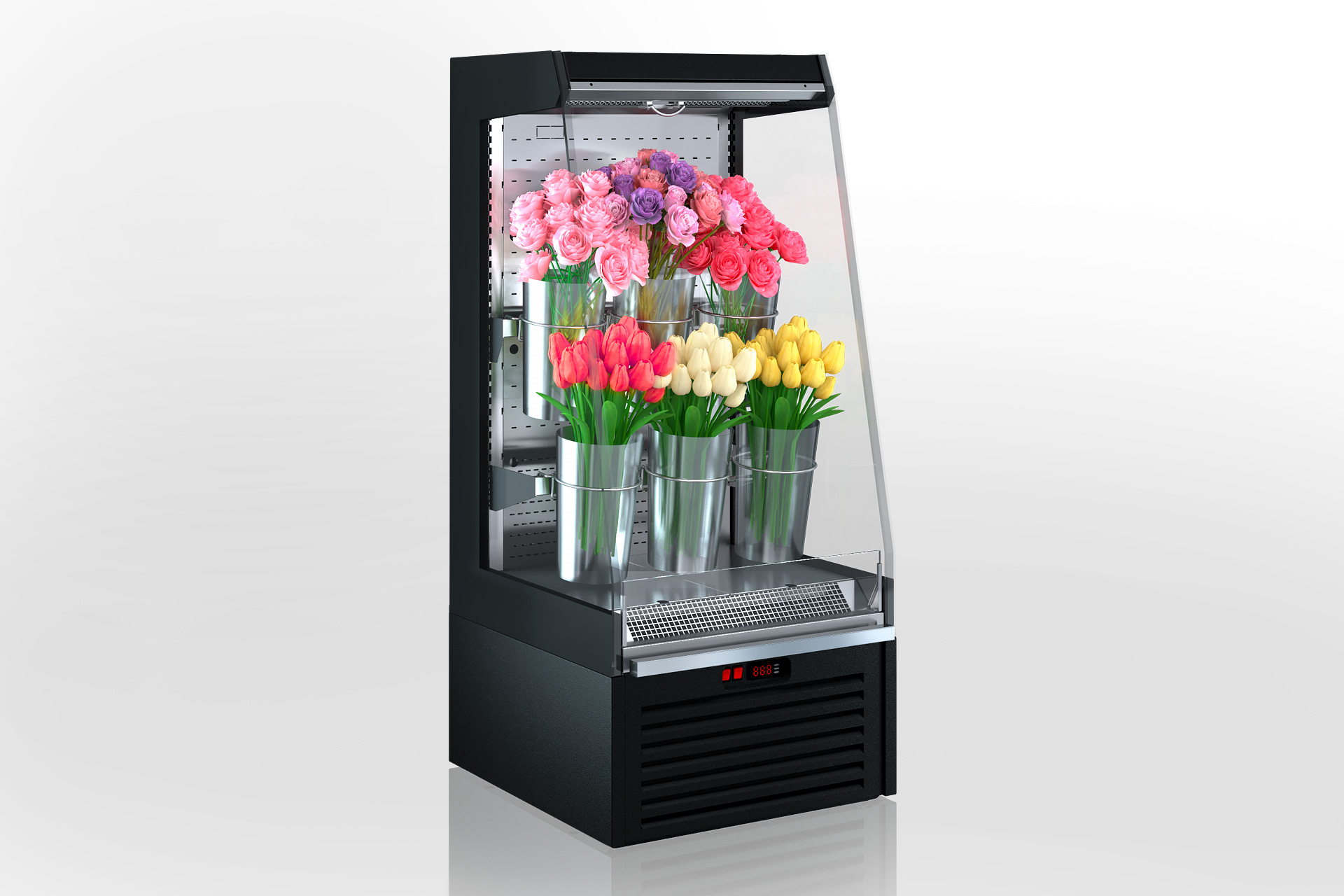 Refrigerated semi-vertical cabinets Indiana eco F ASV 070 MT O 160-DLA