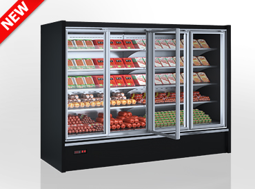 Niskie regały chłodnicze Indiana eco medium ASV 070 MT D 170-DLM/DLA