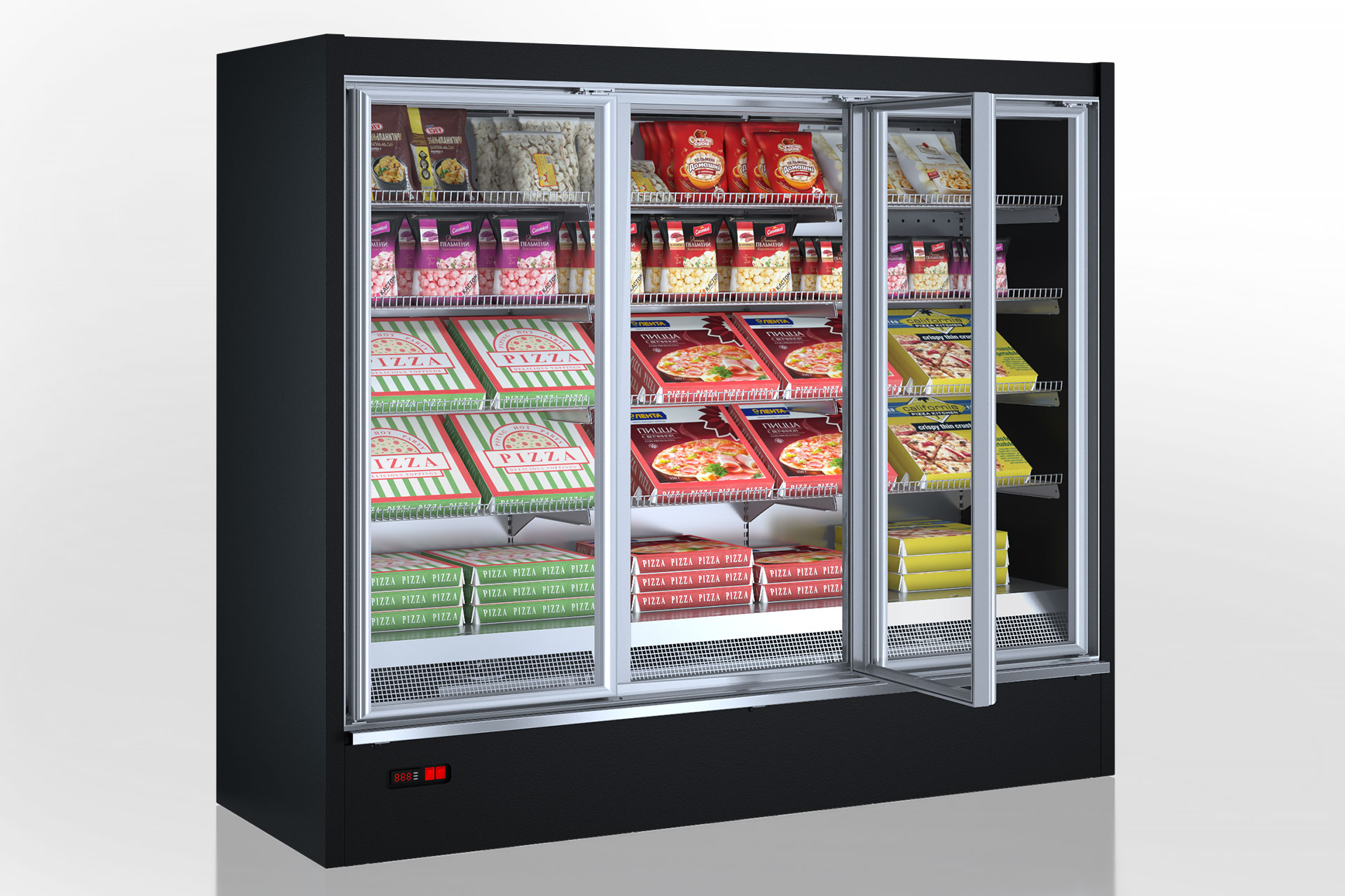 Multideck cabinets Indiana medium AV 085 LT D 210-DLM