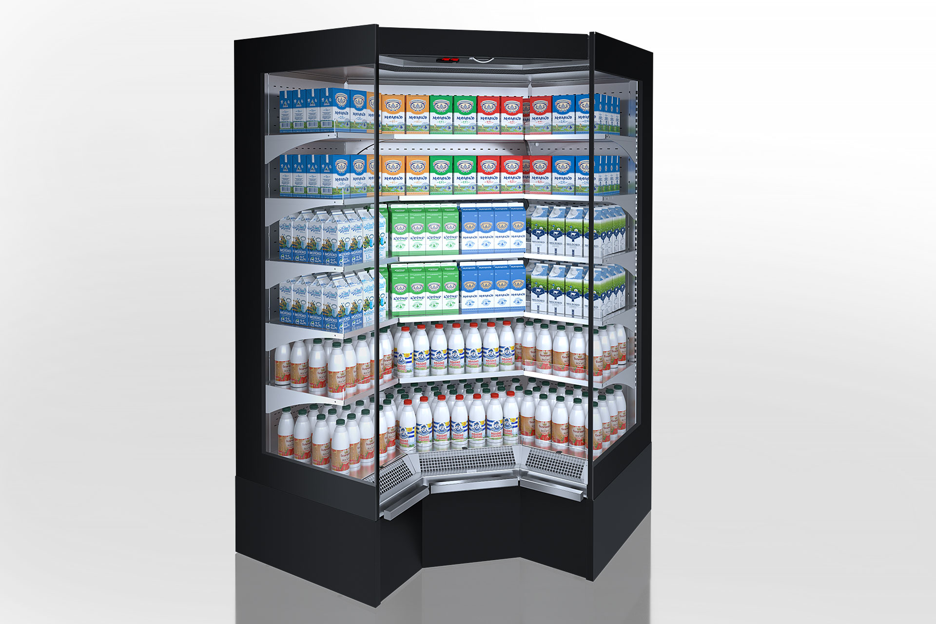 Multideck cabinets Indiana medium AV 070 MT O 210-DLM-IS90