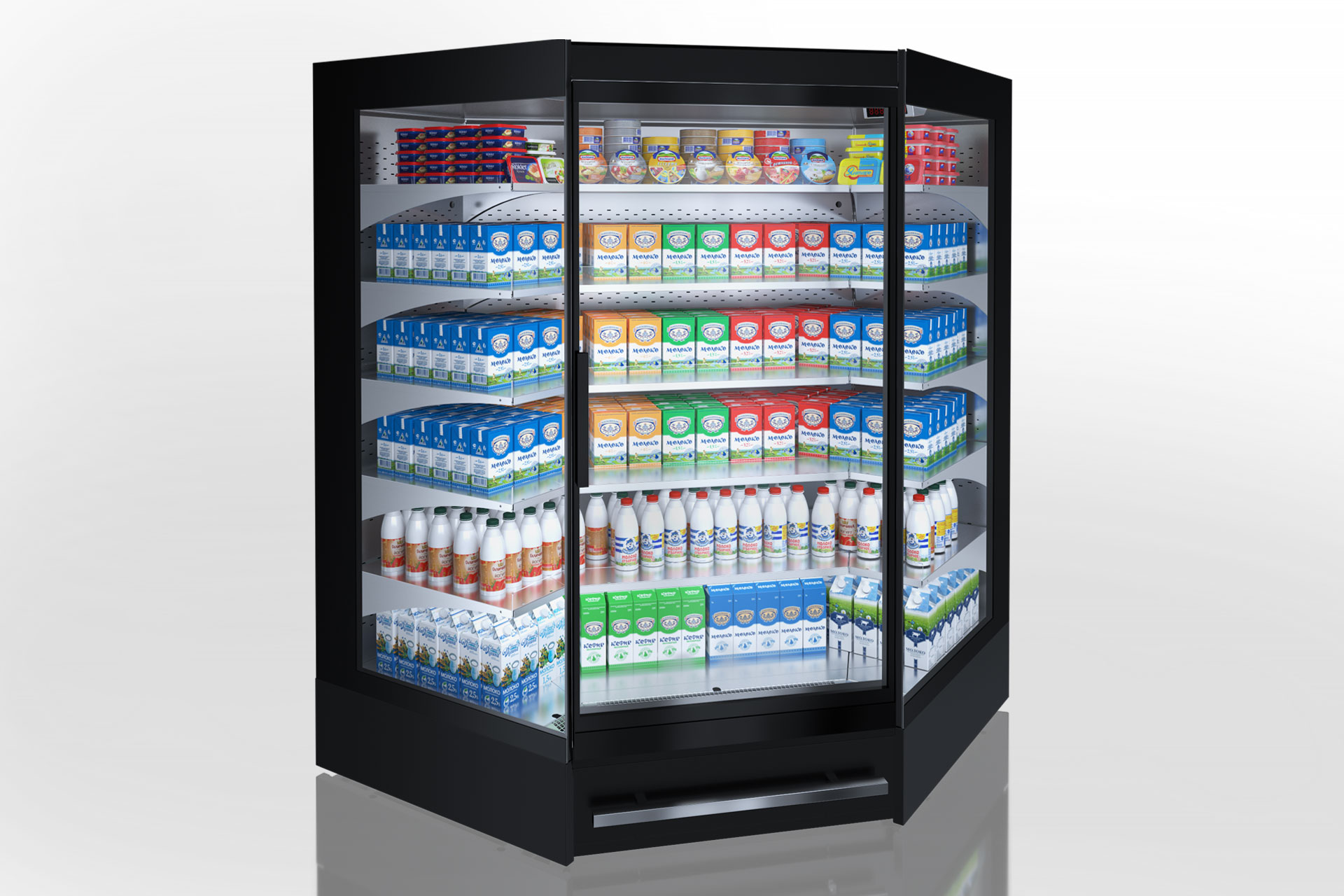 Multideck cabinets Indiana MV 080 MT D 205-DLM-IS90