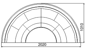 Refrigerated semi-vertical cabinet Мissouri cold diamond island MV 101 deli self 130-DLM/DLA-TR202