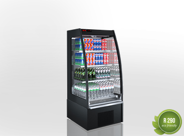 Niskie regały chłodnicze Indiana eco ASV 070 MT O A