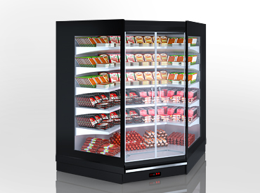 Regały chłodnicze Louisiana 5 MV 105 MT D M – element narożnik