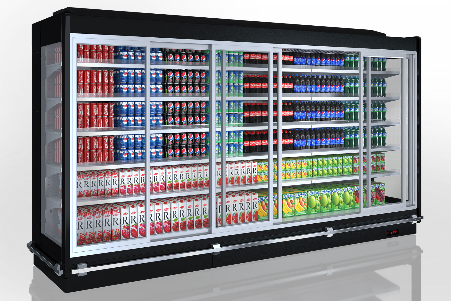 Multideck cabinets Louisiana AV 095 MT D 210-DLA