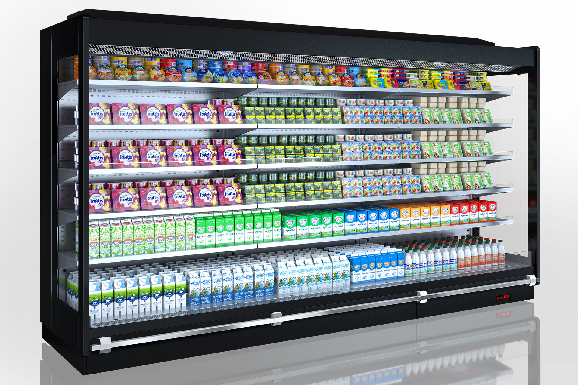 Refrigerated multideck cabinets Louisiana MV 095/105/115 MT О 210/225-DLA