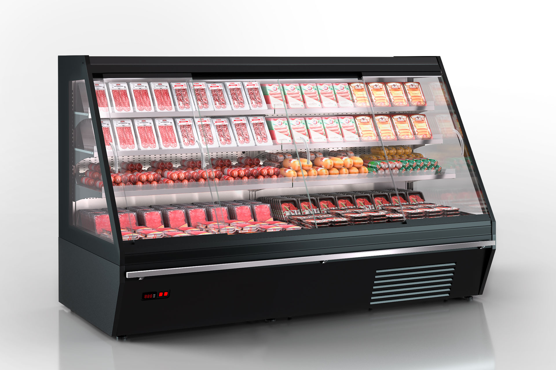 Refrigerated semi-vertical cabinets Louisiana eco ASV 115 MT D 160-DLA