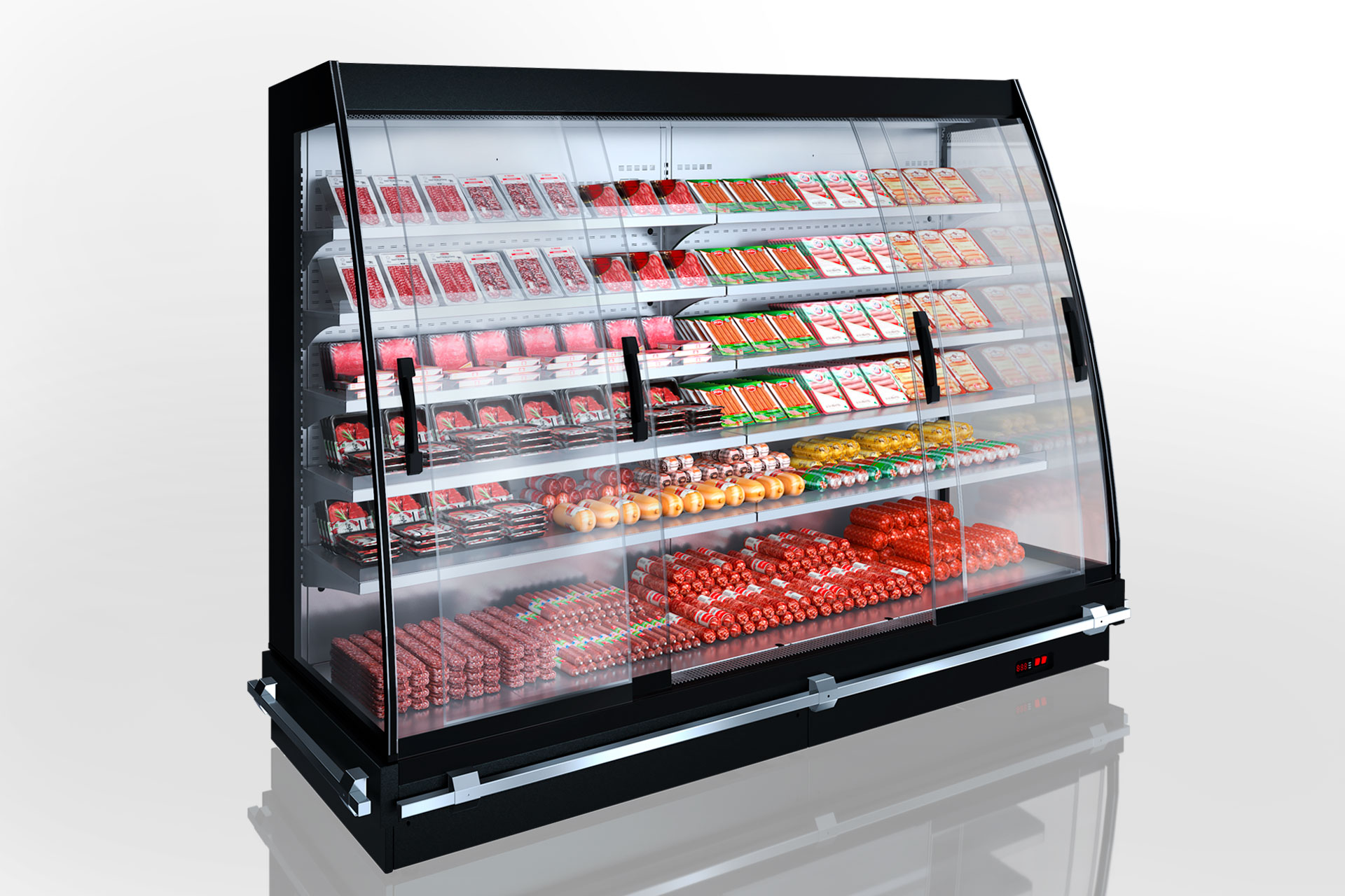Semi-vertical cabinets Louisiana eco MSV 095 MT D 200-DLM