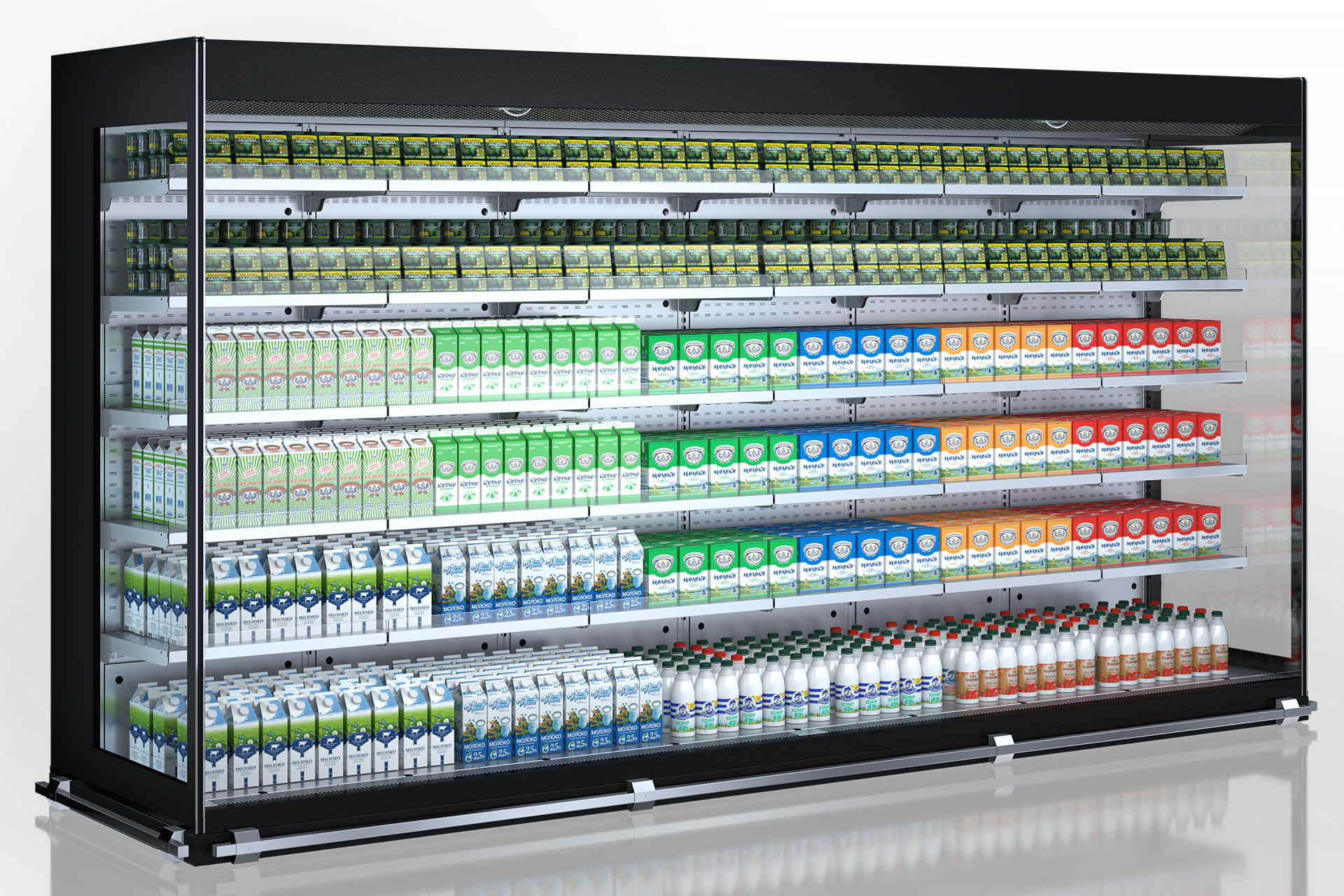 Multideck cabinets Louisiana LF MV 095 MT O 205-DLM