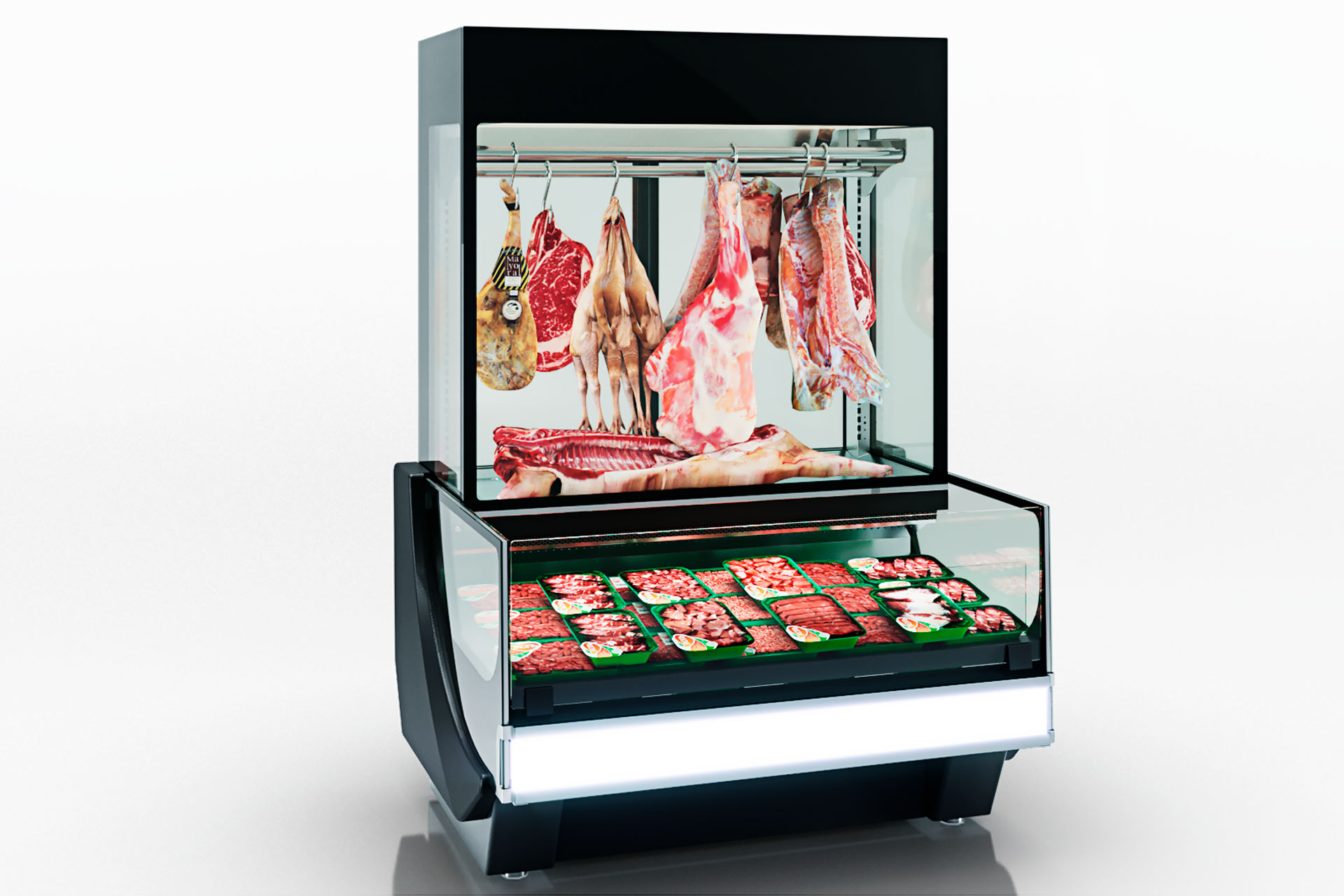 Refrigerated counters Missouri cold diamond MC 115 crystal combi S/self 200-S/DLM / S/DLA