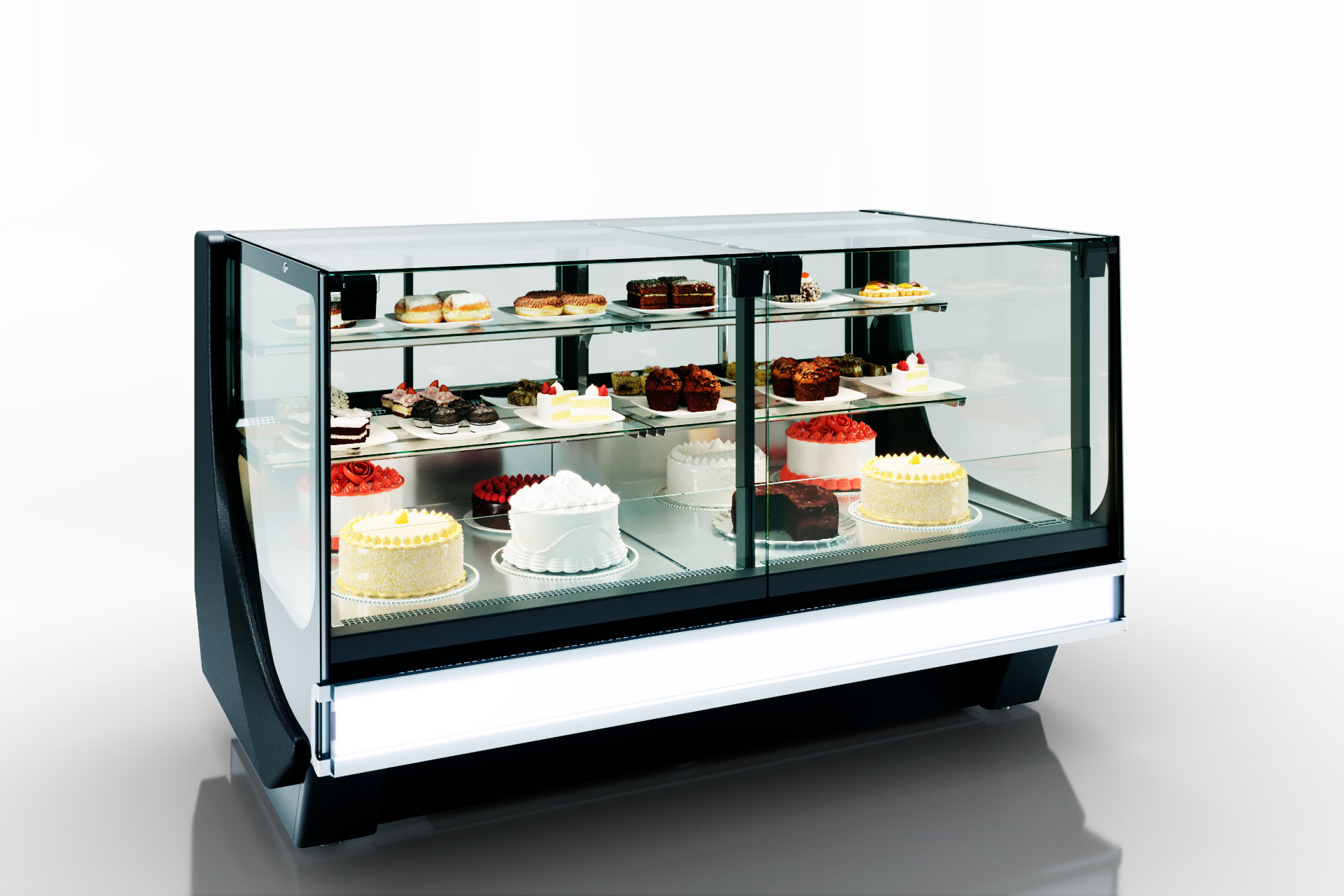 Refrigerated counters Missouri cold diamond MC 115 patisserie PS 121-DLM/DLA