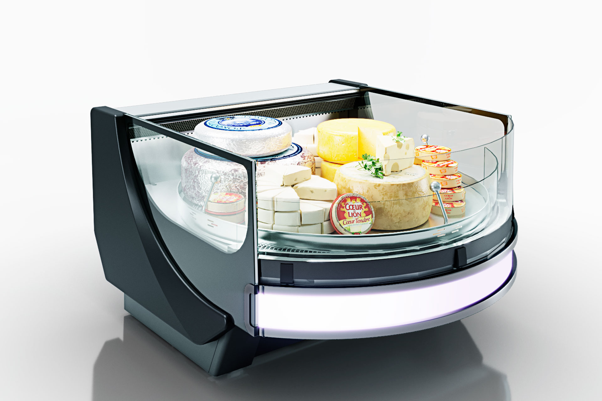 Refrigerated counters Missouri cold diamond MC 115 accent self 084-DLM/DLA