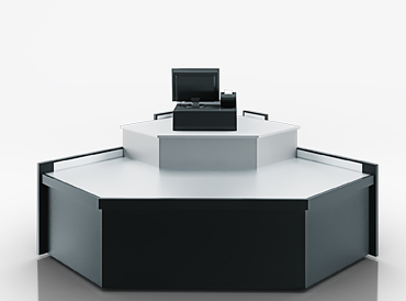 Missouri MC 120 cash desk angular elements
