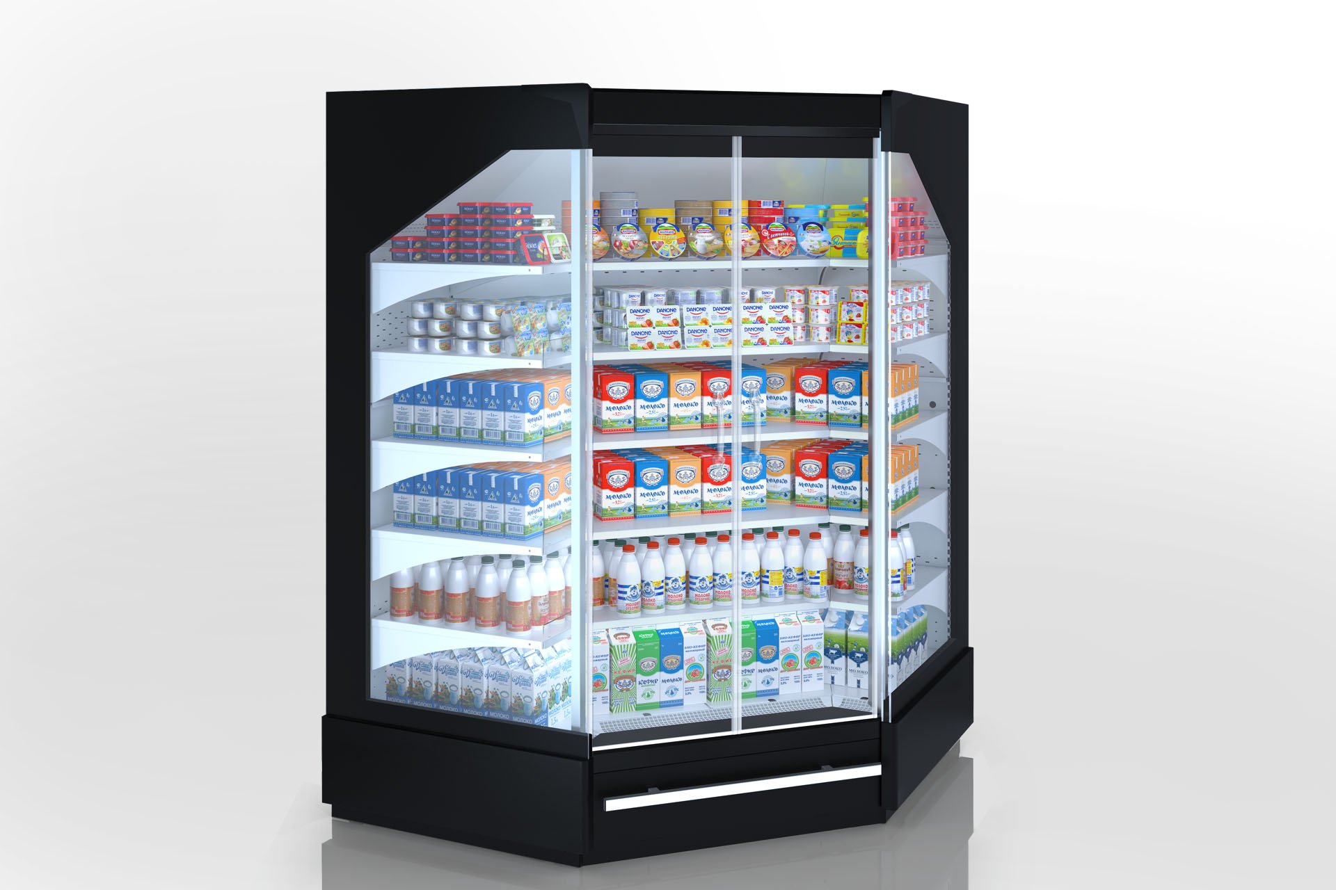 Multideck cabinets Indiana MV 080 MT D 205-DLA-IS90