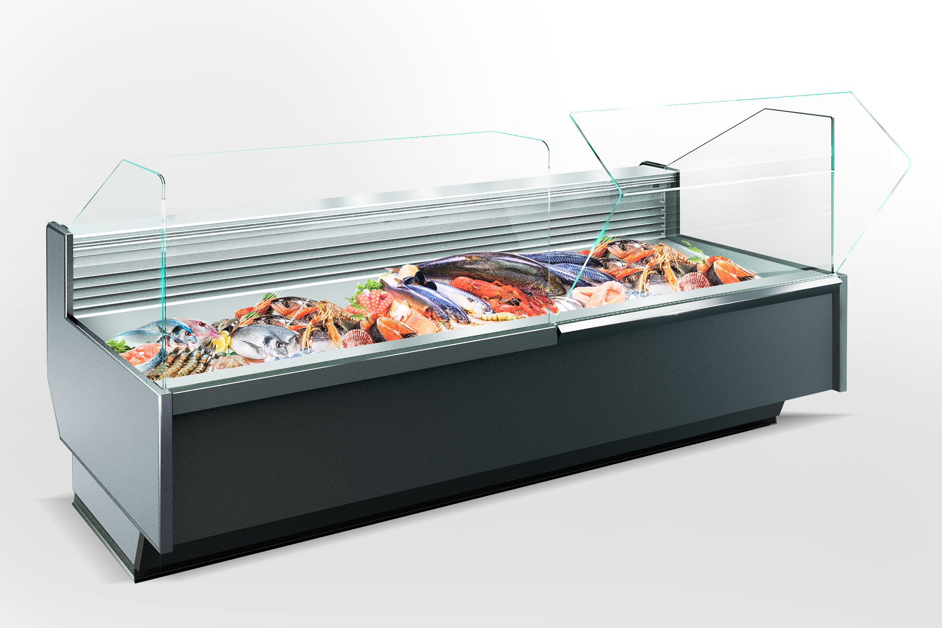 Refrigerated counters Missouri cold diamond MC 117 fish OS 121-SPLM/SPLA