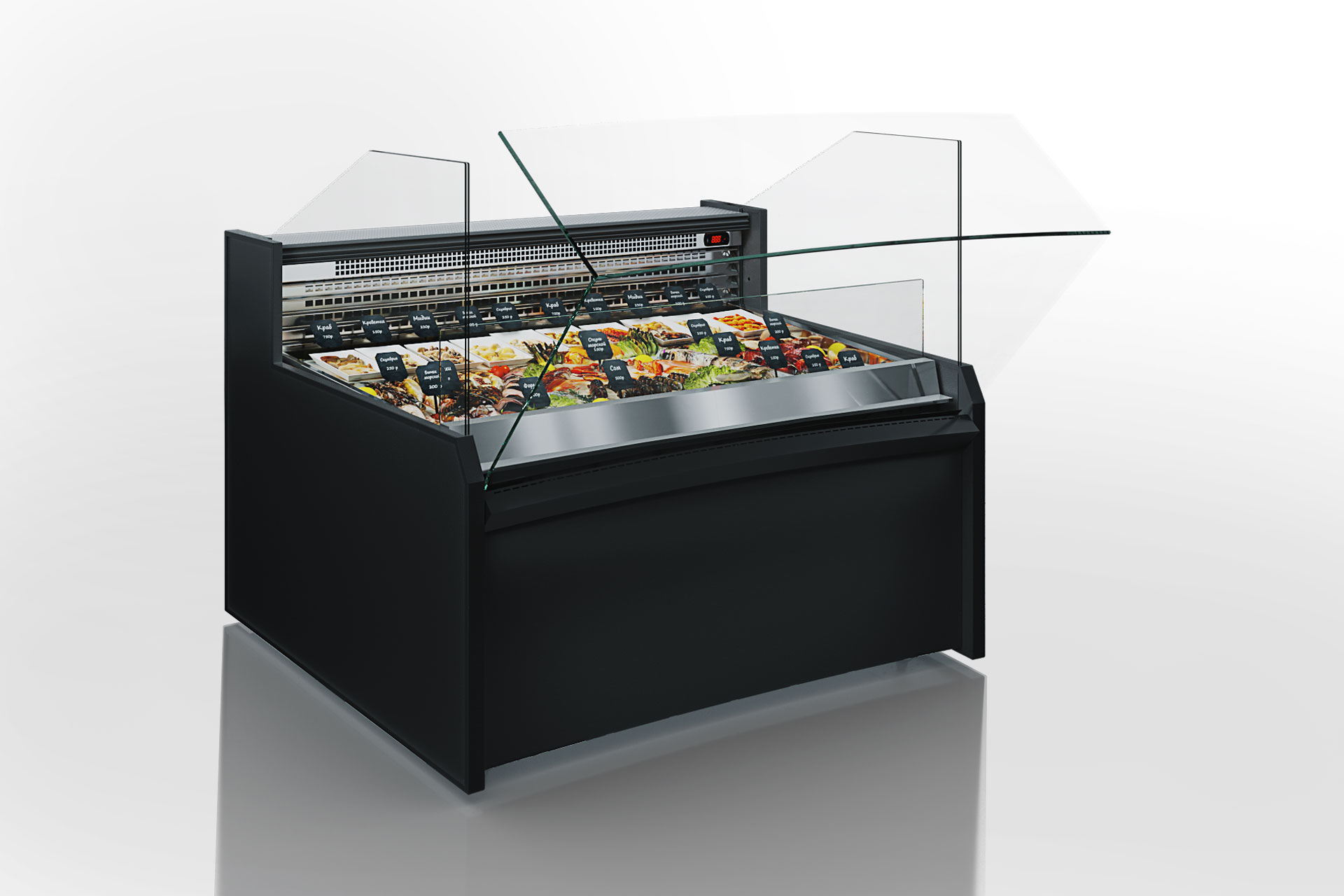 Refrigerated counters Missouri MC 100 fish OS 120-SLM/SLA-IR8