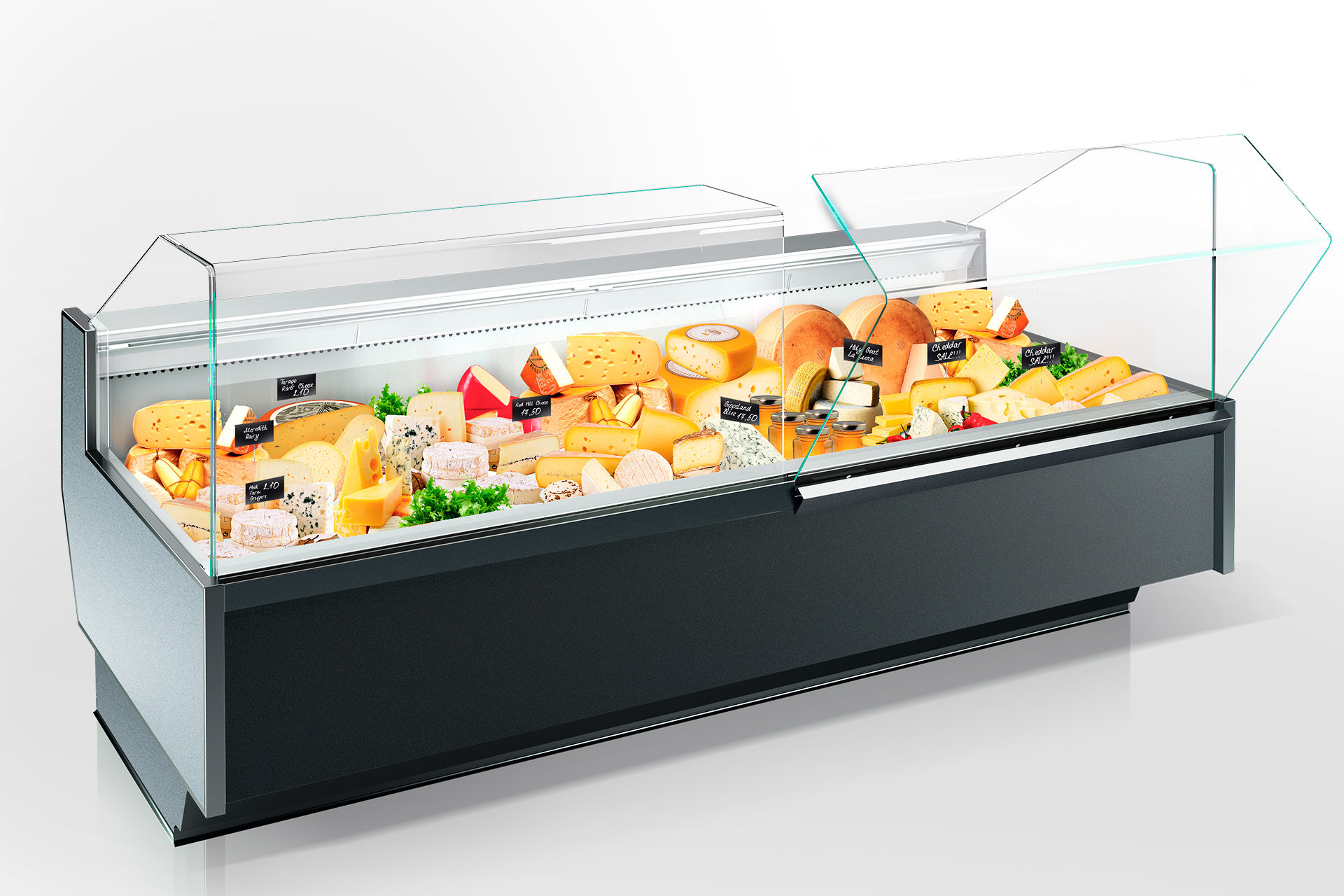 Refrigerated counters Missouri cold diamond MC 117 deli OS 121-DLM/DLA