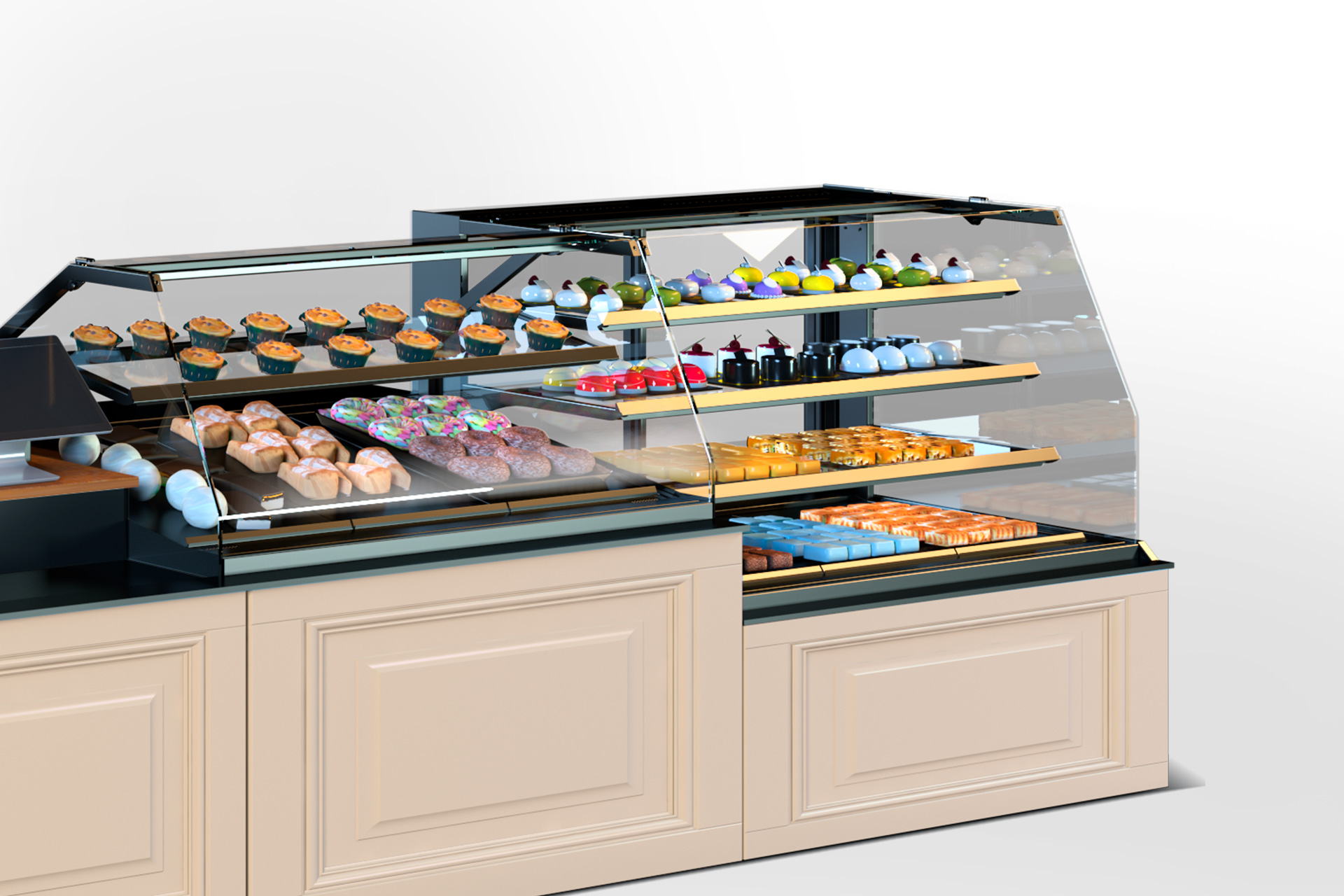 Refrigerated counters Missouri AK 084 patisserie OS 120-DLA