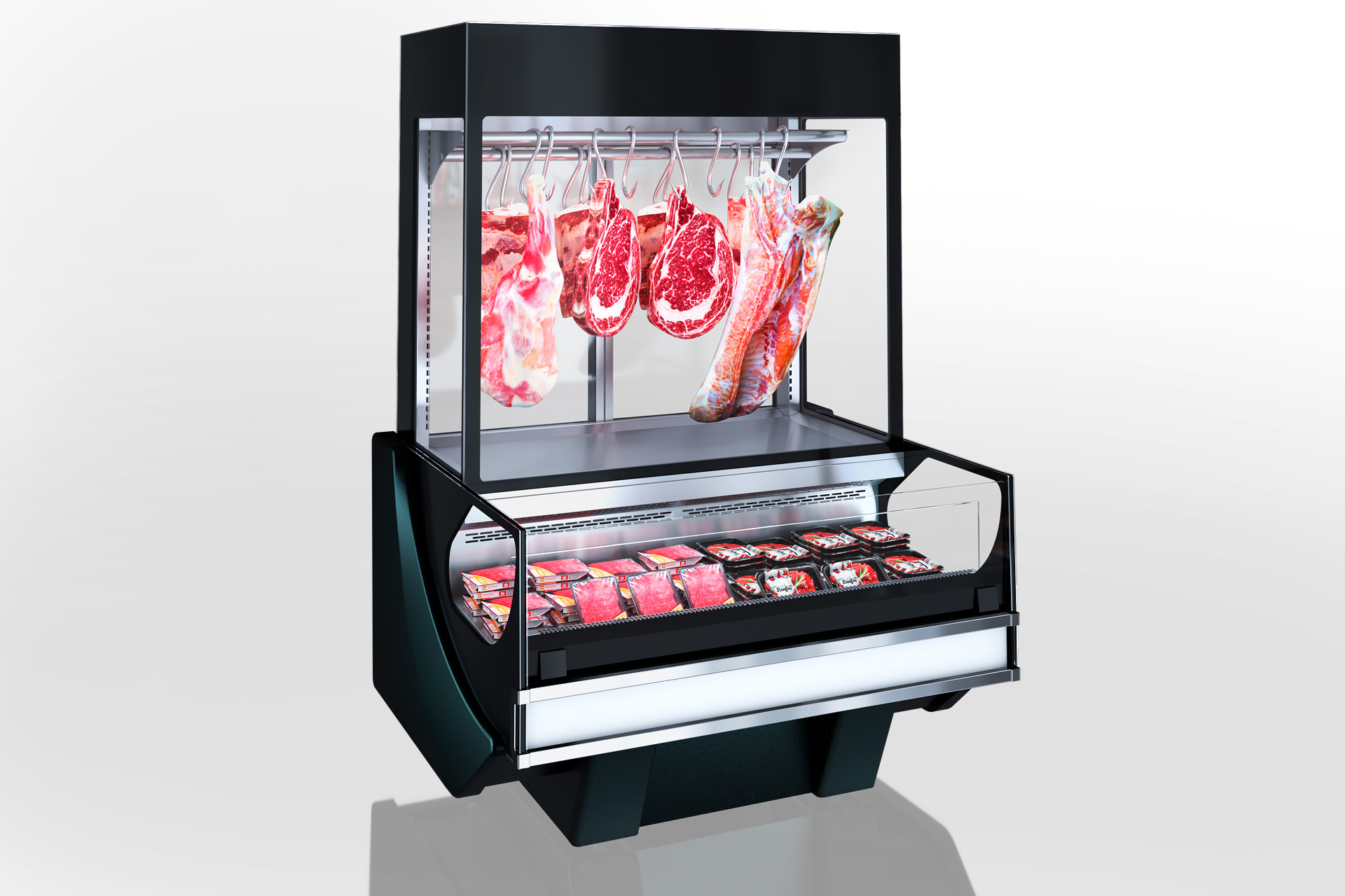 Refrigerated counters Missouri cold diamond MC 126 crystal combi 2 S/self 200-S/DBM/A
