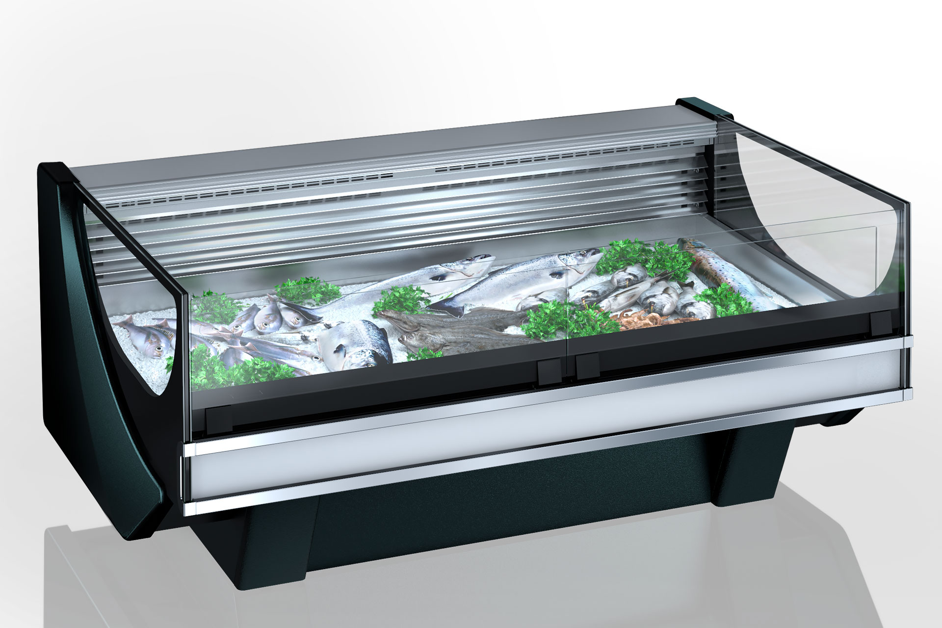 Refrigerated counters Missouri Cold Diamond MC 126 fish PS 130-SPLM/SPLA