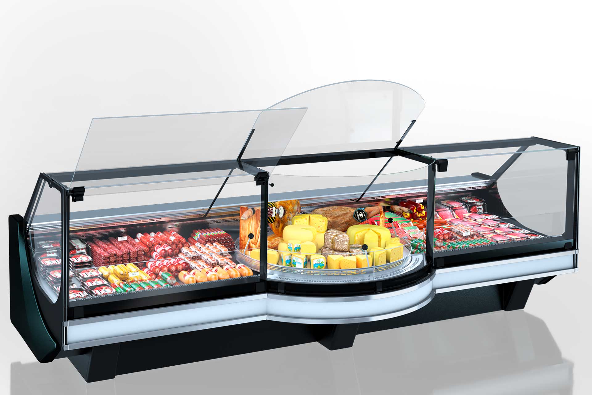 Refrigerated counters Missouri cold diamond MC 126 accent PS/P 130-DBM