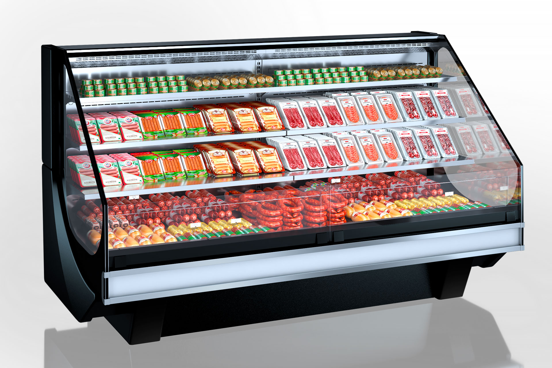 Refrigerated counters Missouri cold diamond MC 126 cascade 160-DBM