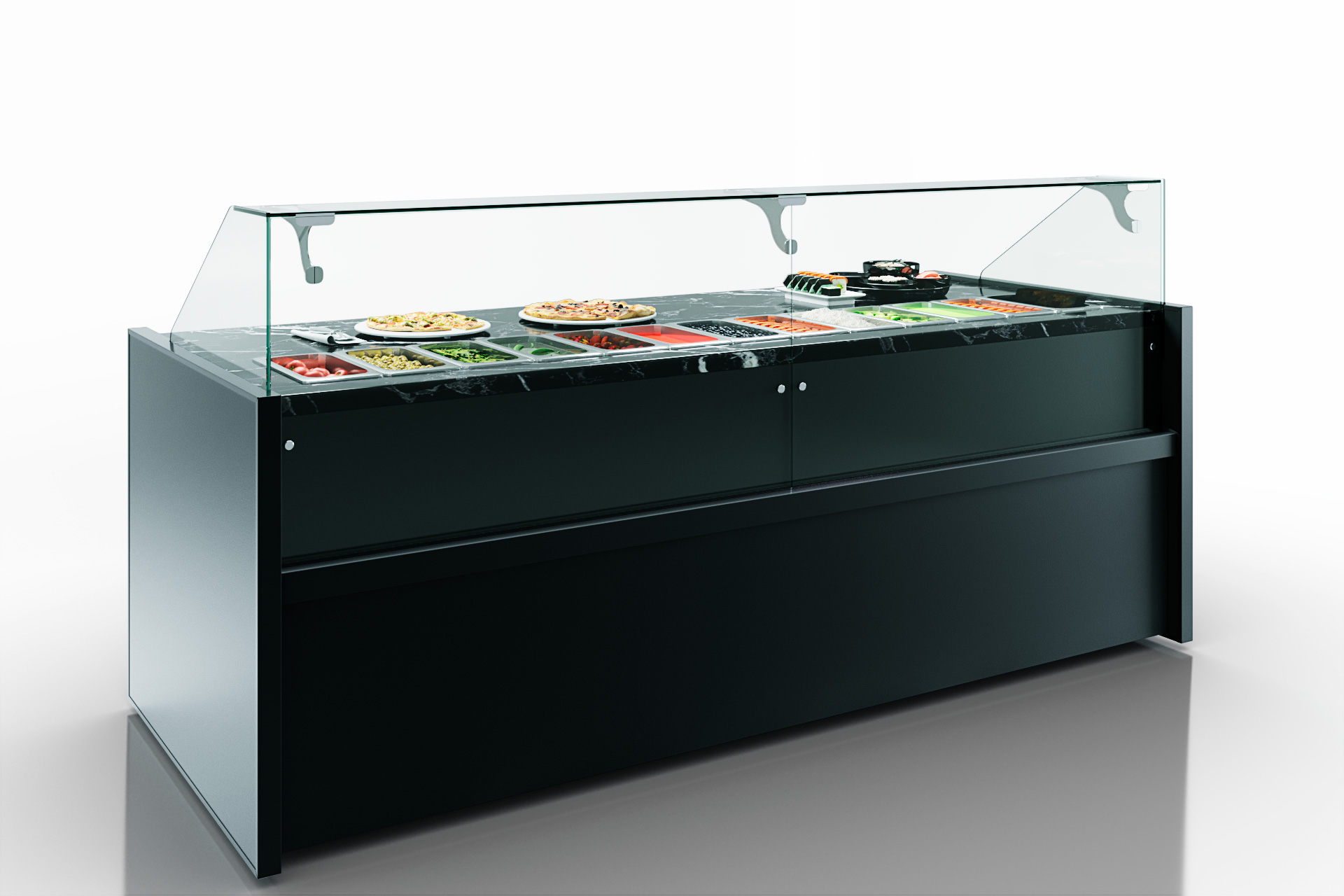 Refrigerated counters Missouri MC 100 sushi/pizza L 130-DBM/A