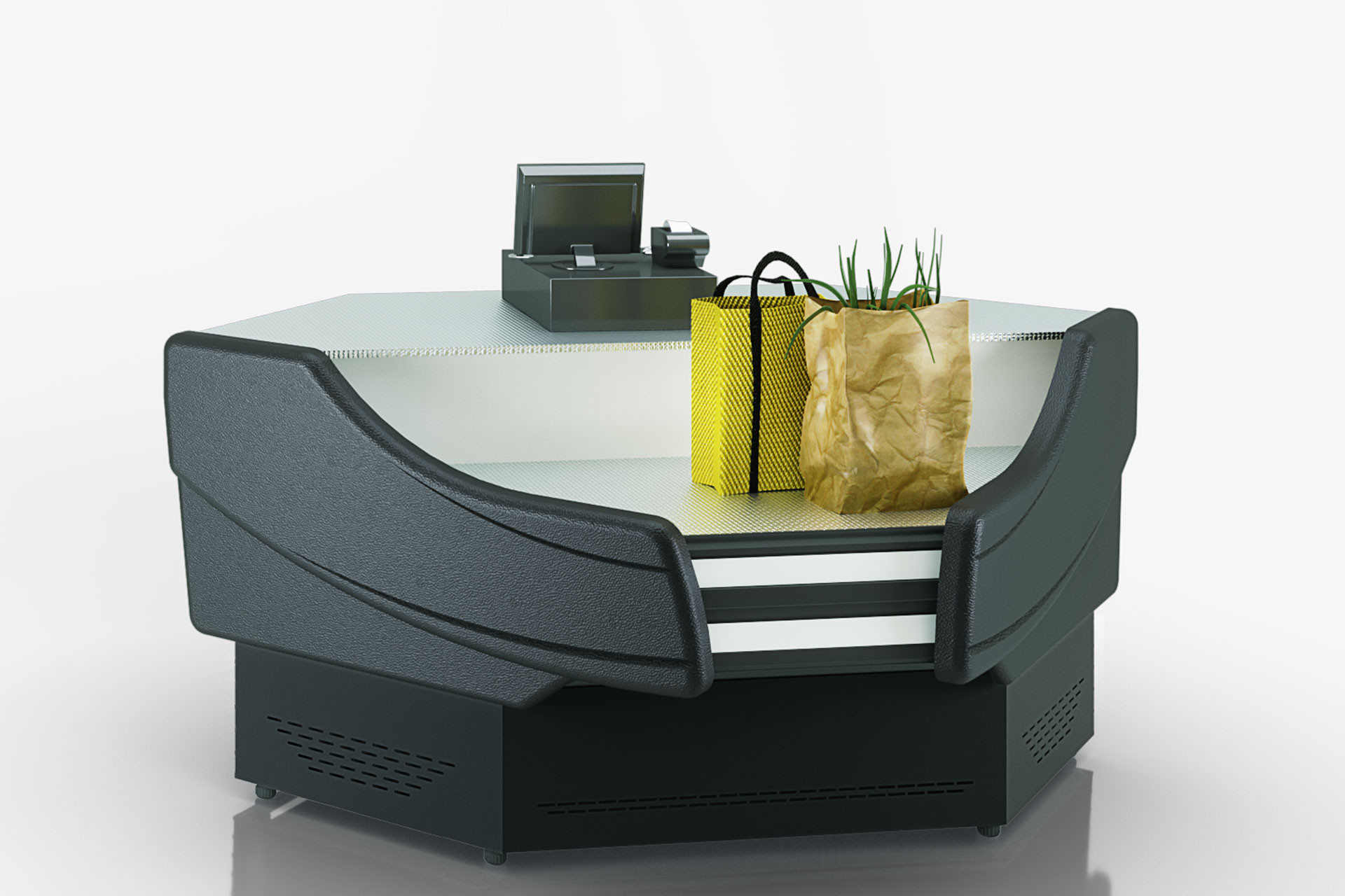 Counter Georgia NG 119 cash desk 125-IS90S90