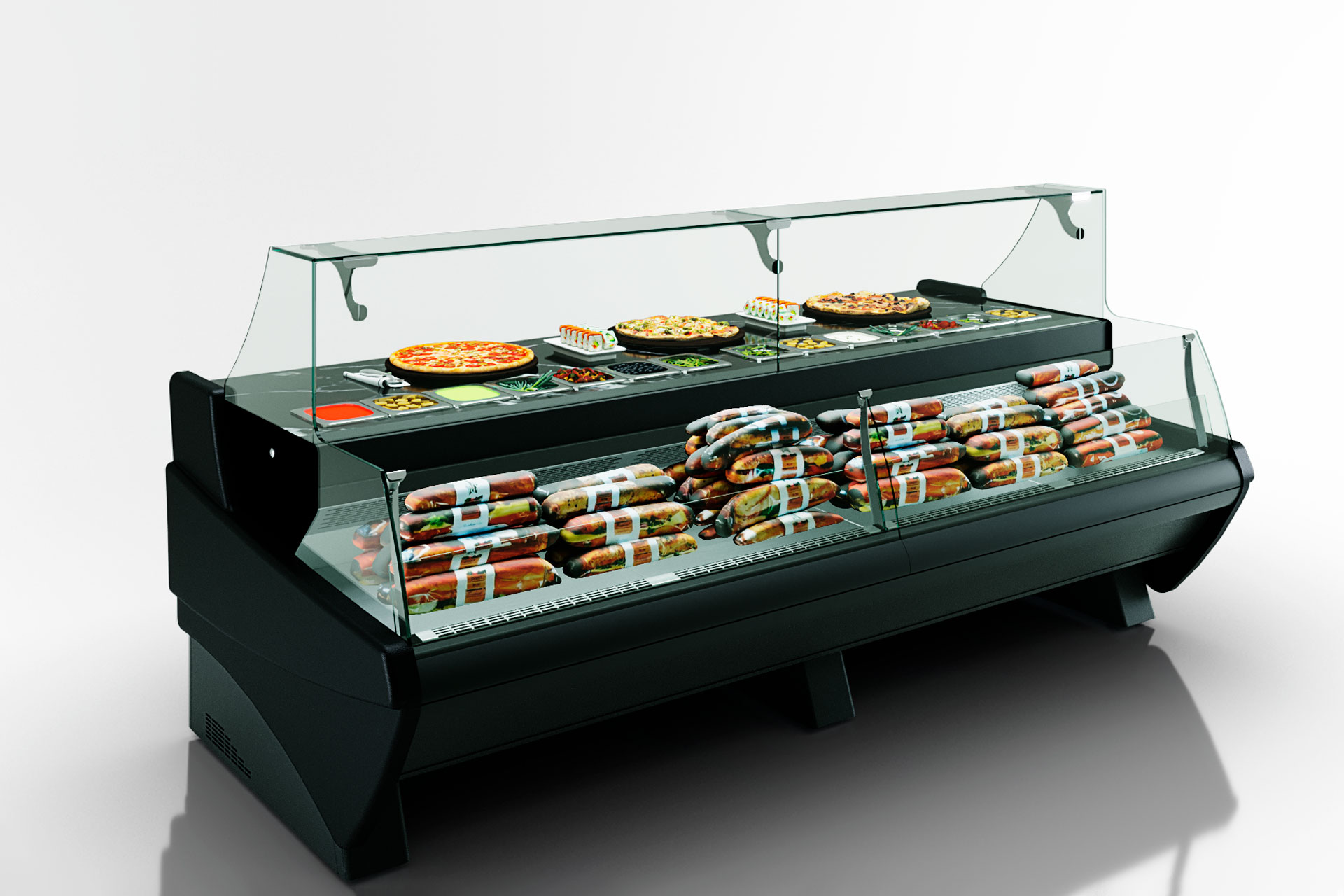 Lady Symphony luxe MG 120 sushi/pizza combi L/self 125-DBM
