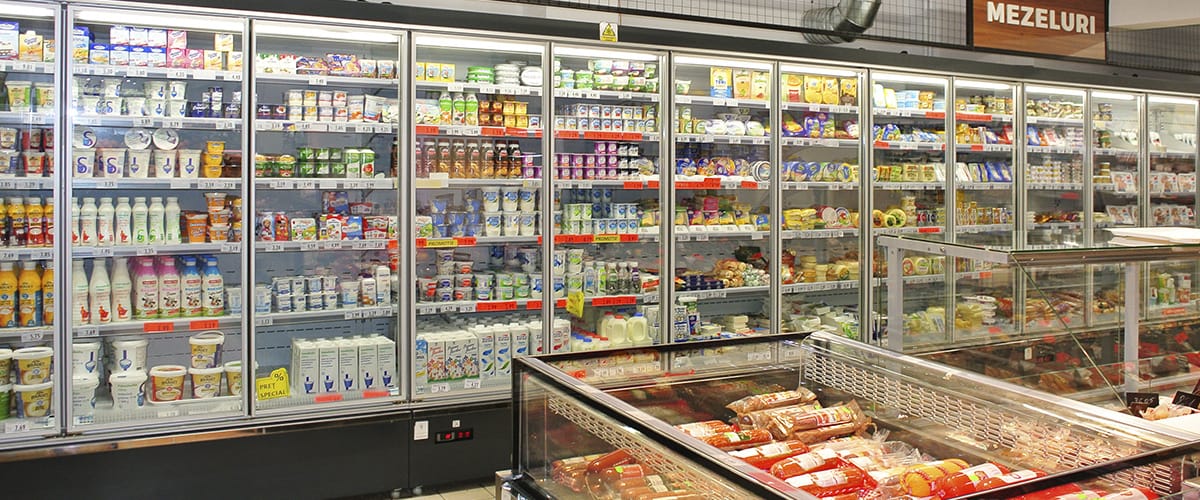 Convenience store in Romania