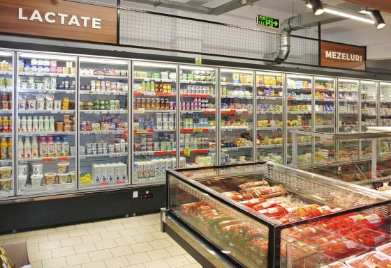 Convenience store in Romania