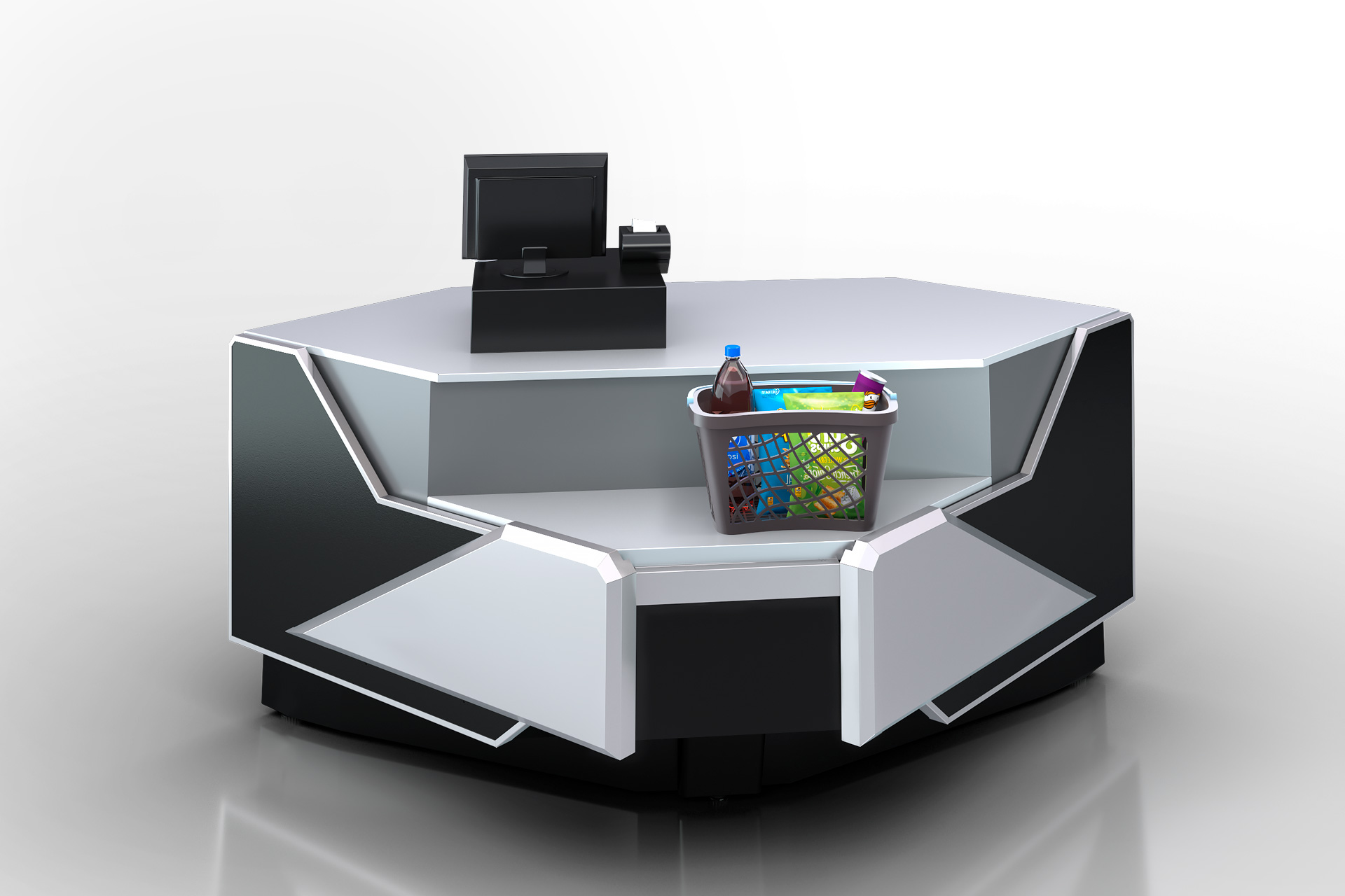 Counters Missouri enigma NC 122 cash desk 084-IR90
